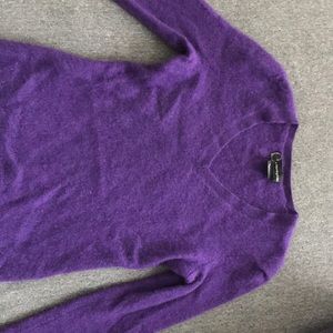 Cashmere Purple Sweater